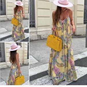 NWT ZARA 2025 collection FLORAL PRINT DRESS SIZE L
🚨FIRM PRICE  NO DISCOUNT